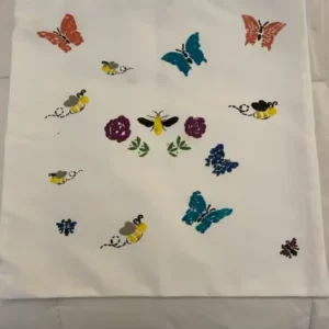 Butterflies & Bees Pillow Cover