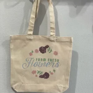 13 in. Farm Fresh Canvas Bag