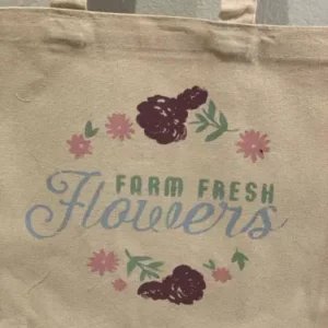 13 in. Farm Fresh Canvas Bag