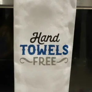 Hands-free Towel