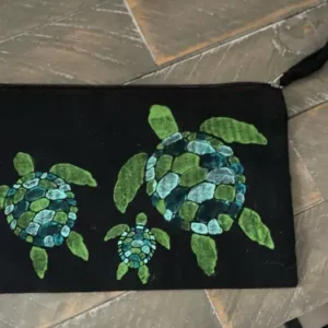 10 in. Canvas Turtle Bag