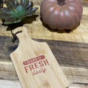 Fresh Baked Daily Mini Cutting Board