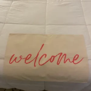 Welcome Canvas Banner