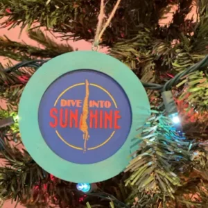 Dive into Sunshine Ornament